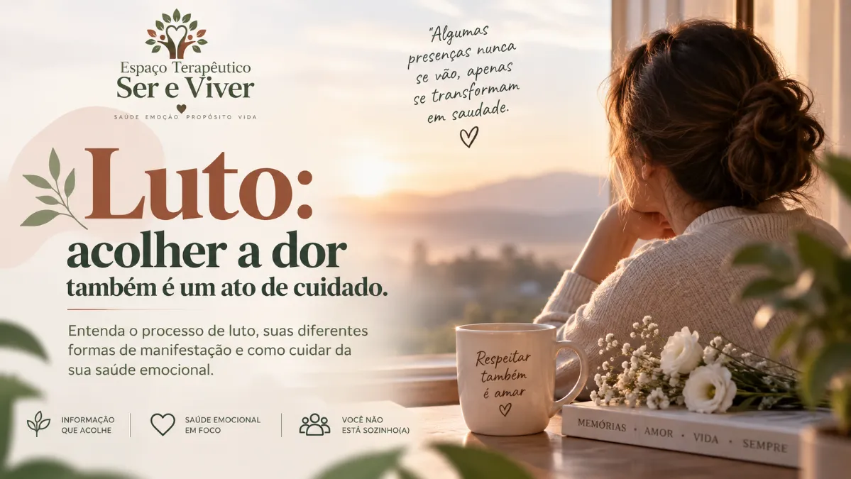 Luto: quando a dor da perda precisa ser acolhida, não apressada