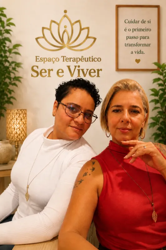 Fernanda Sales e Juci Anjos